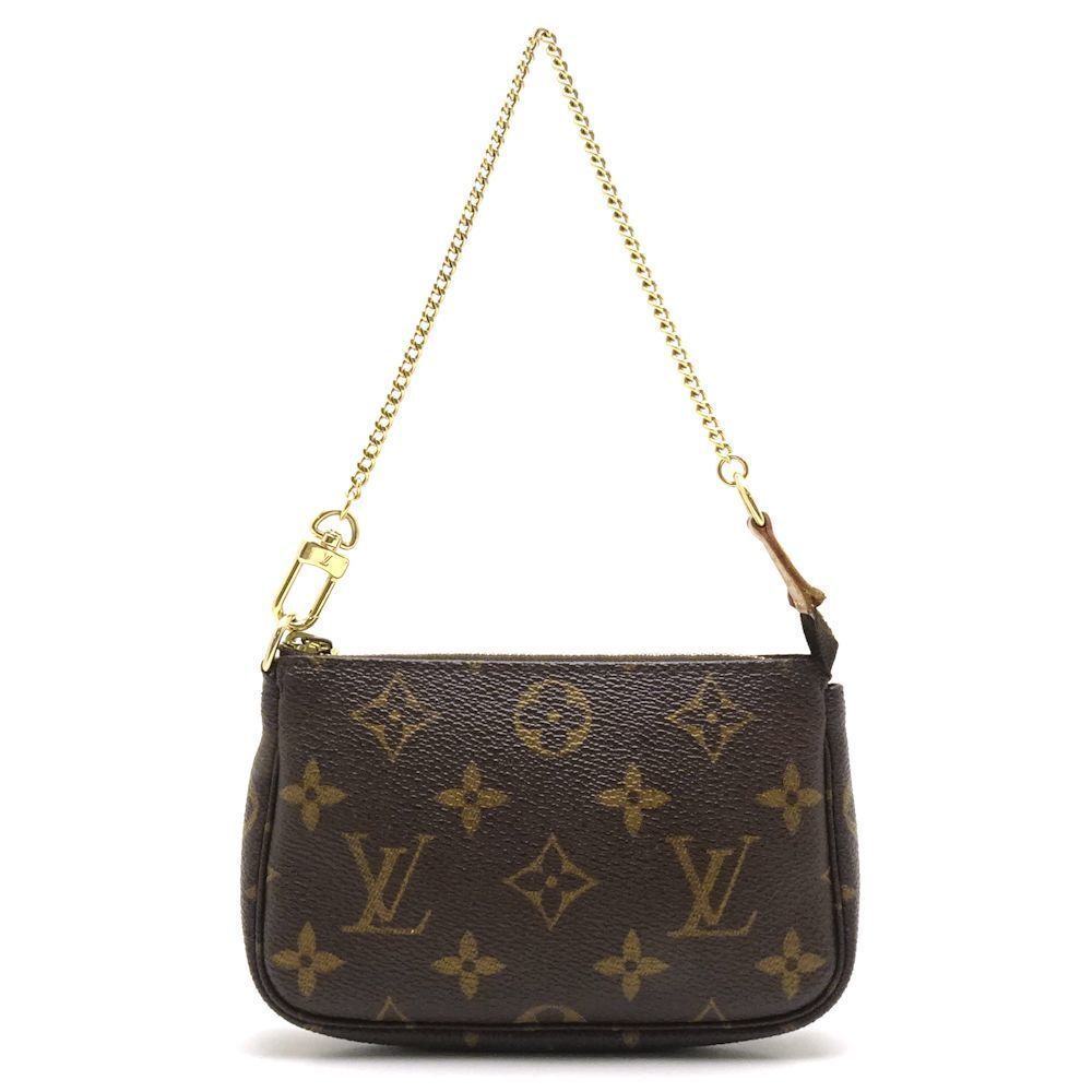 Louis Vuitton Monogram Mini Pochette Accessoire Accessory Pouch
